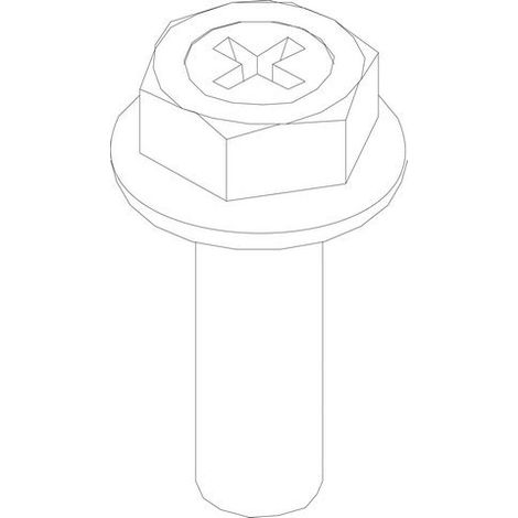 BOSCH Schraube M6x20 (10x), 87134011300 (1/2)