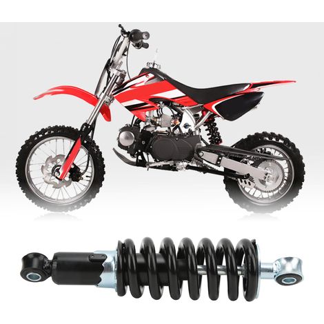 240 mm Mitte-zu-Mitte-Stoßdämpfer mit 5-stufig einstellbarer Dämpfung, 10 mm Durchmesser, Hochleistungs-Stoßdämpfer geeignet für 50-125 cm³ Mountainbikes. (1/5)