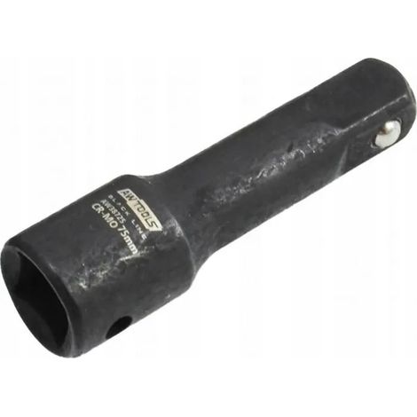 Steckverlängerung awtools black line Stahl 75 mm