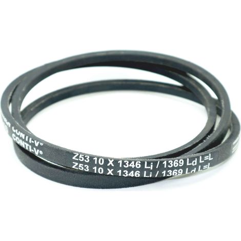 Courroie trapézoidale lisse Contitech Conti V Z53 10 x 1346 Li / 1369 Ld