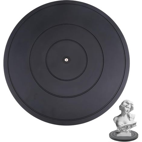 Plato giratorio universal, plataforma giratoria robusta de 360°, adecuada para macetas, altavoces y ordenadores portátiles (1/5)