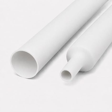 Tube Thermorétractable sans Colle diamèter 9,5mm 2:1 Blanc