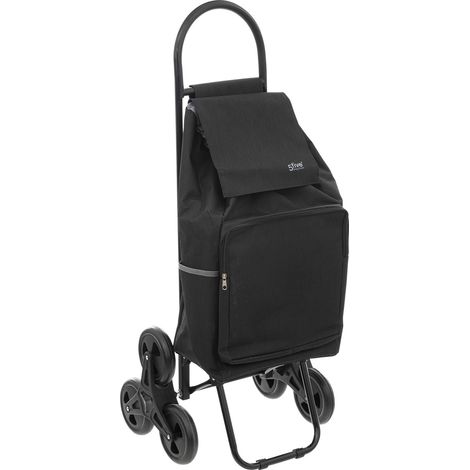 chariot de courses sur roulettes, spacieux, 36 l