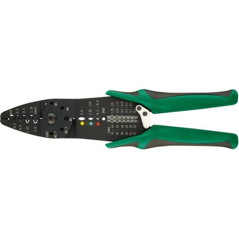Pinza Crimpatrice Per Giunti Isolati, 0,5-6 Mm2 Fortis