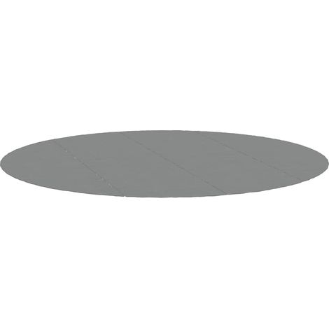 Bâche de piscine - Bâche de protection gris clair Ø428 cm géotextile polyester fr689 - Maison La Vie