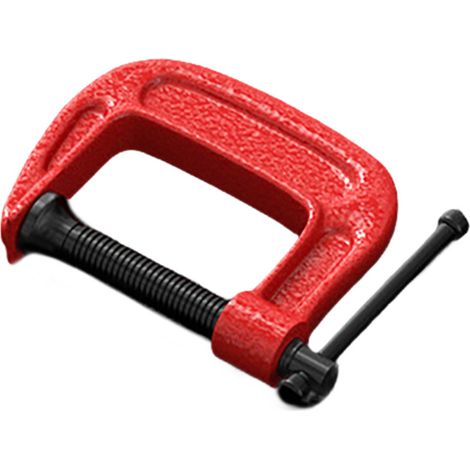 Abrazadera de soporte de acero para carpintería, abrazadera de 1 pulgada
