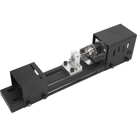 Mini tour à perles polisseuse bijoux 110-240V pour bricolage bois européen alliage acier 8000tr/min 7 vitesses prise EU (1/5)