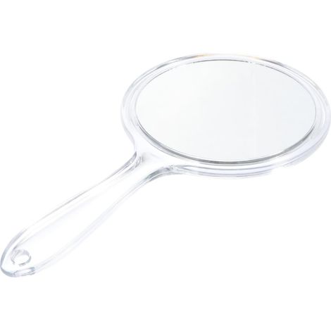 Miroir Cosmétique Portatif Plastique Miroir de Maquillage Pratique pour Usage Domestique et Voyage avec Reflet Net