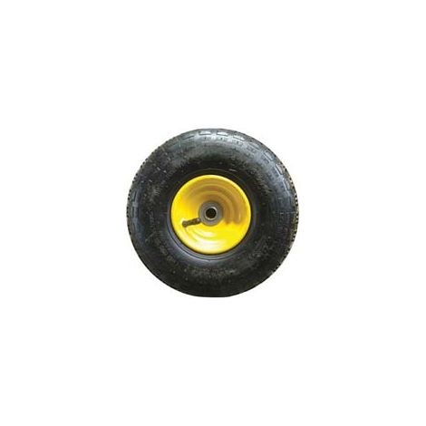RUOTA PER CARRELLO CRUK FORO 16 CERCHIO METALLO  ø mm.250x80 foro mm.16    IL CAMPO
