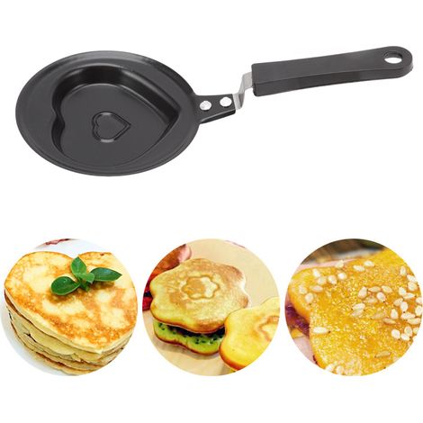 Mini-Eierpfanne mit Antihaftbeschichtung, innovativer koreanischer Frühstücksauflauf, herzförmige Mini-Omelettform zum Selbermachen (1/5)