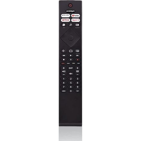 Cellfast – Télécommande de remplacement pour TV Philips Ambilight 4K Ultra HDR OLED Android – Ergonomique – Préprogrammée – Compatible Netflix (1/4)