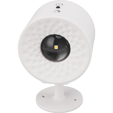 LED-Wandleuchten – Batteriebetrieben – Magnetische Kugeldrehung – Weiß – 3-Farben-Touch-Fernbedienung – Vielseitige Wandleuchte für verschiedene Einstellungen