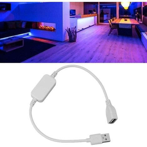 IP44 Bluetooth-USB-Dimmerschalter mit Tonaktivierung, 433 MHz, weiß (1/5)
