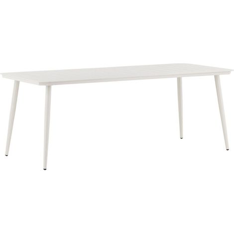 Table de Jardin Design "Lina" 200cm Beige (1/5)