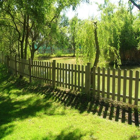 Onlywood Steccato in Legno NICE TAVOLETTA impregnato cm 180 x 100 h. (1/5)