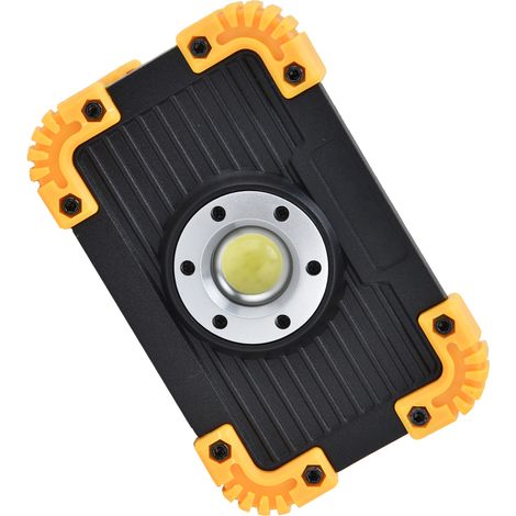 LED-Notfluter, Mini-COB-Arbeitsleuchte, tragbar, rund, USB-Ladefunktion, Campingleuchte für den Außenbereich (1/5)
