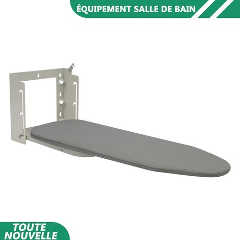 WAOBDLA Planche à repasser Planche à repasser pliable Accueil Planche à repasser pliable montée au mur pour repasser les vêtements quotidiens (1/5)