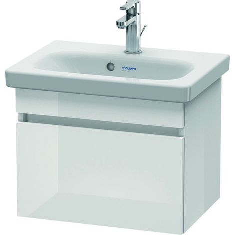 Duravit WT-Unterbau DURASTYLE COMPACT 398x500x368mm eiche schwarz / weiß matt (1/4)