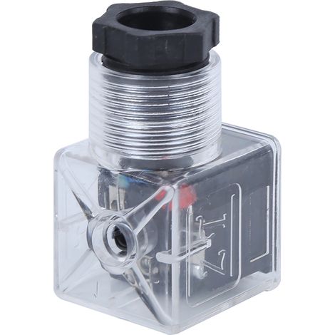 Lot de 5 bobines de solénoïde, bouchon transparent pour vanne hydraulique, accessoires universels de tension DC24 (1/5)
