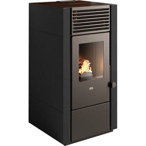 Poêle à granulés - PUNTO FUOCO Poly 8 kW Noir (1/2)