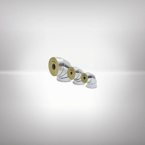Codo armacell lana de roca, alu DSD 20mm 18mm (por 18)
