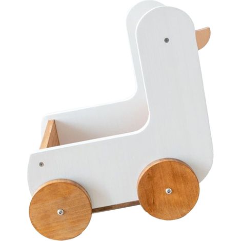 Schreibtisch-Organizer aus Holz mit niedlichen Cartoon-Aufklebern – ideal für Arbeitszimmer, Kinderzimmer, Büro oder Studentenwohnheim. (1/5)