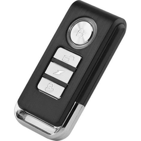 Allarme con telecomando wireless BELLE TECH per sicurezza di biciclette, veicoli e motociclette. (1/4)