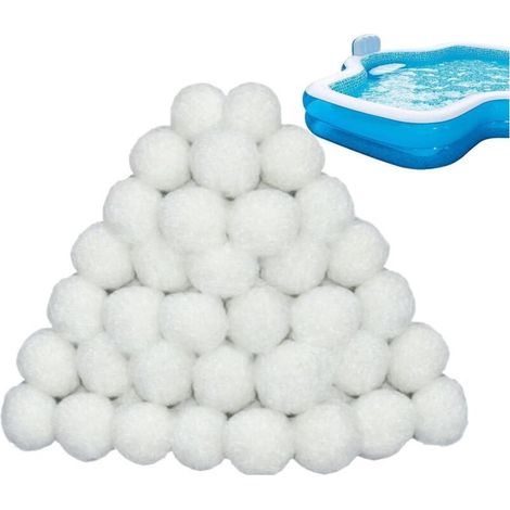 Billes Filtrantes Filtration pour Piscine - Alternative au Système de Filtration pour Bassins Extérieurs (1/5)