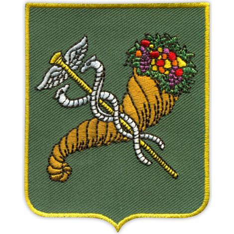 Parche con el escudo de armas de la ciudad de Járkov - Reverso magnético - Parche/Insignia/Emblema bordado