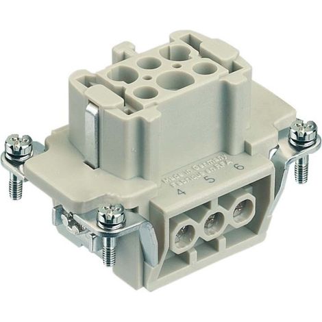 Harting Schraubanschluss Buchseneinsatz 09330062701 (1/2)