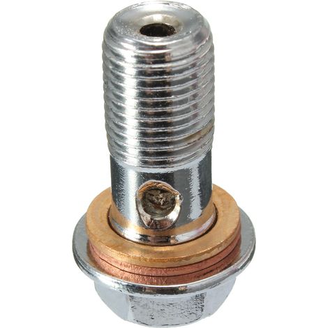 M10 x 1.00 10mm Stainless Socket Screw Brake Master Cylinder Fitting New