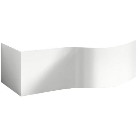 Ceramica L Shaped Shower Bath Side Panel 1700mm (1/5)