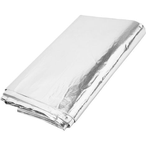 Ruban adhésif réfléchissant doré haute température, isolant thermique, utilisé pour envelopper les fils électriques et les conduites de carburant argenté. (1/5)
