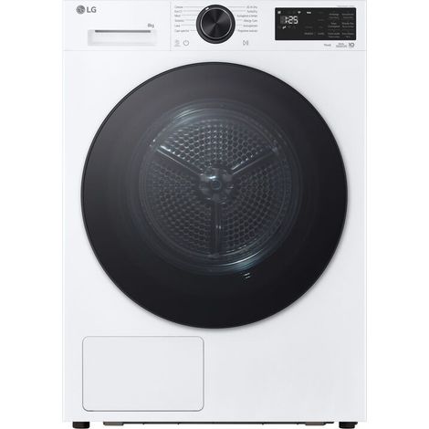 LG RNX5008TLB Asciugatrice Intelligente AI Dry 8 kg Classe B Bianco (1/5)