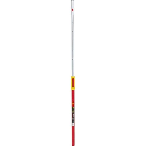 Manche télescopique pour outils de jardin 90-150cm – Ajustable en longueur – Pour travaux de précision – Compatible avec accessoires Wolf Garten