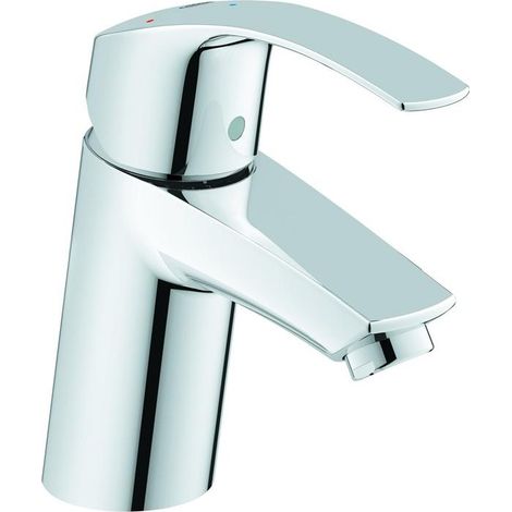 Grohe Eurosmart Einhand-Waschtischbatterie, 1/2″ S-Size, Chrom (32154002) (1/5)