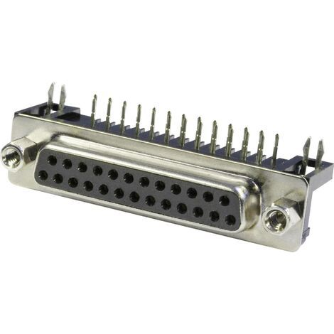 econ connect BU25WB/7 Embase SUB-D femelle 90 ° Nombre de pôles: 25 pin à souder 1 pc(s) Tray Y721121 (1/4)