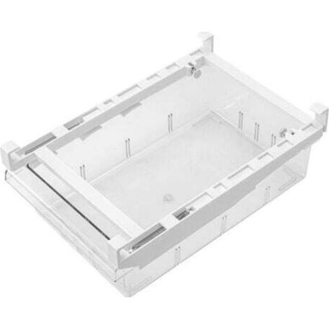 Organisateur de réfrigérateur, bacs de rangement pour aliments, boîte de conservation pour la cuisine, étagère de tiroir, compartiments séparés pour légumes et fruits, gain de place (1/5)
