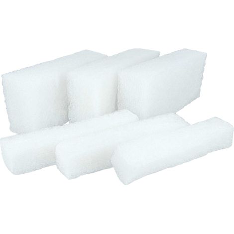 vhbw 6x Feinfilter kompatibel mit Beatbot AquaSense 2 Poolsauger, Poolroboter - Feinfilter, 33 x 23,4 x 11 cm (1/4)