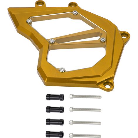 Carter de chaîne protège couronne avant en alliage d'aluminium pour ZX10R 2011-2017, remplacement doré, garde de pignon moto, couvercle de transmission robuste. (1/5)
