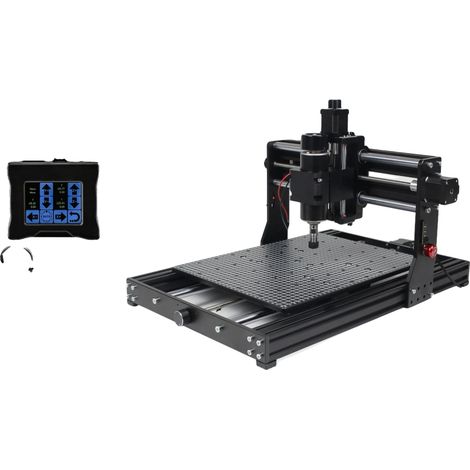 CNC-Graviermaschine, 500W Spindel, Offline-Controller, 400300mm, FÜGE Berührung hinzu (1/2)
