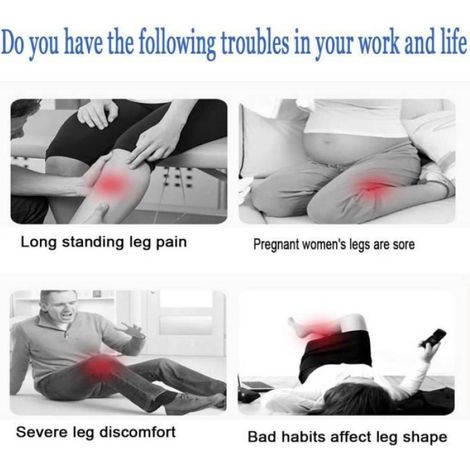 Oreiller orthopédique - Le Soulagement - Genou - Mousse à mémoire - Confort moyen - Asymétrique (1/4)