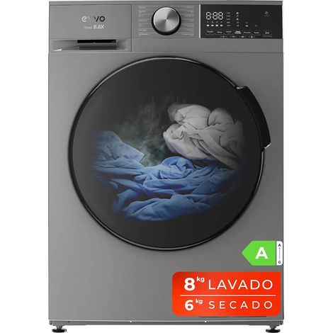 Waschmaschine evvo v0424 Kapazität 8 kg Drehzahl 1400 RPM