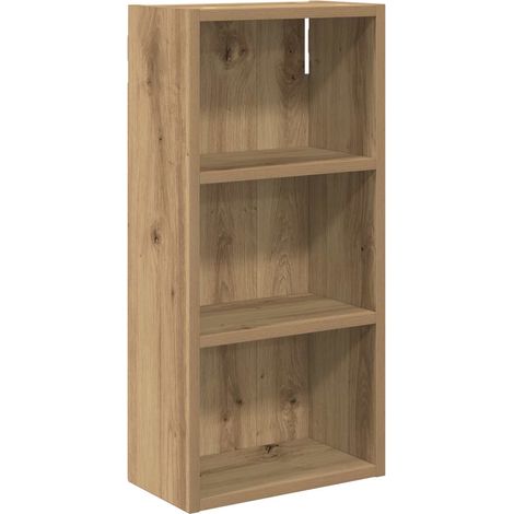 Armario de pared para baño Roble Artesanal 30 x 16 x 62,5 cm vidaXL