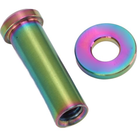 C-Klemmen-Befestigungsmuttern für Fahrräder, 25 mm, farbige PVD-Beschichtung, leicht und gewichtsoptimiert. (1/5)