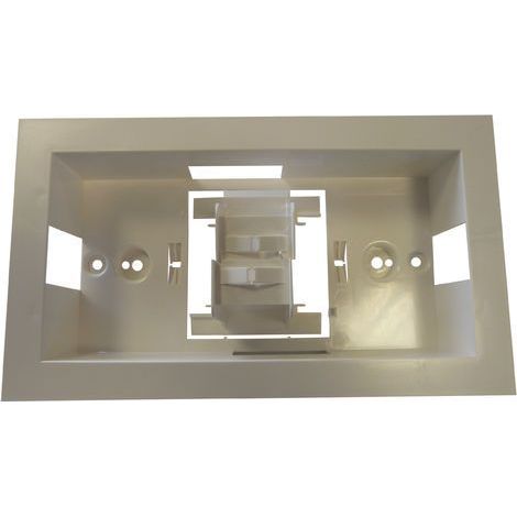Cooper LUM10534 Cadre d'encastrement pour bloc ULTRALED (1/2)