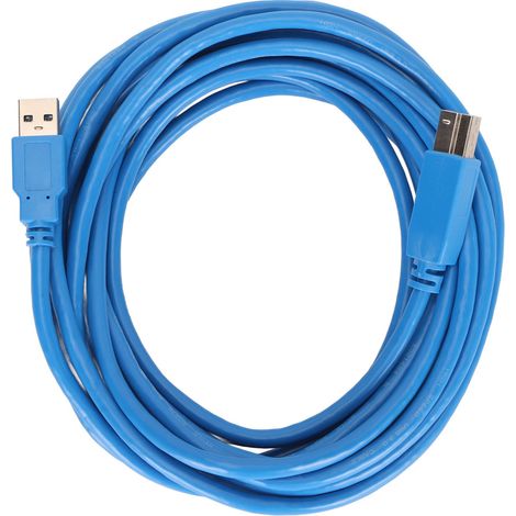 Câble USB 3.0 A vers B Mâle à Mâle Haute Vitesse pour Imprimante 5 mètres Accessoires (1/5)