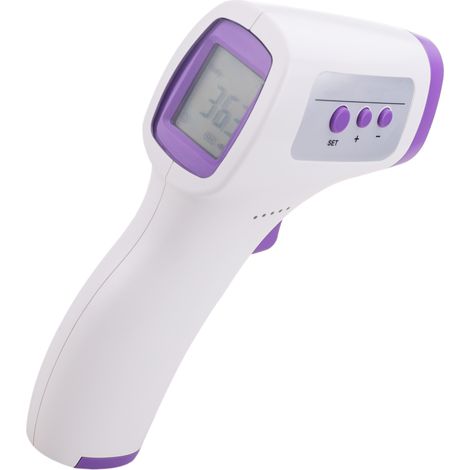 BeMatik - Thermomètre infrarouge multifonctionnel sans contact pour la mesure de la température corporelle, de surface ou ambiante. (1/5)