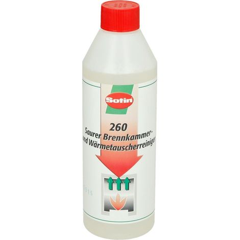 Nettoyant chambre de combustion et échangeur thermique acide chlorhydrique