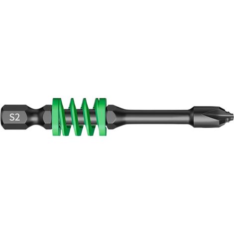 Kit Forets Magnétiques Tige Cruciforme Antidérapante de Perçage de Tête Croisée À Ressort Arc-En-Et Aimant Puissant Rallonge Pour Tournevis Électrique Domestique Et Bricolage (1/5)